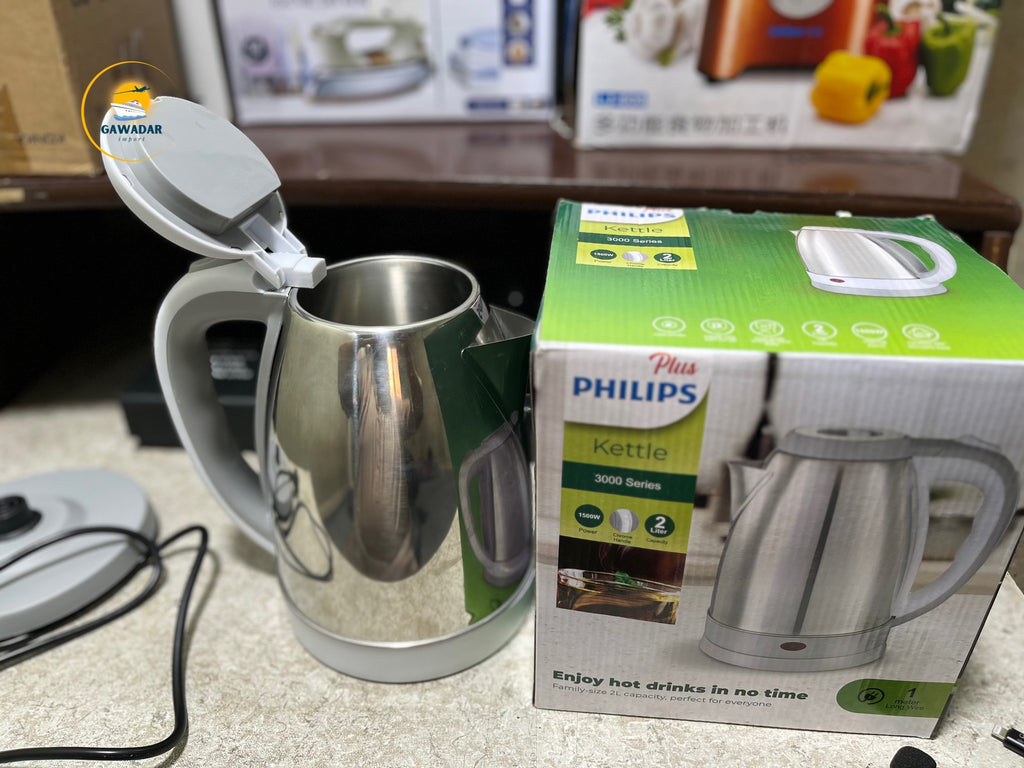 Philips Plus Electric Kettle Stainless Steel Auto OFF Mode