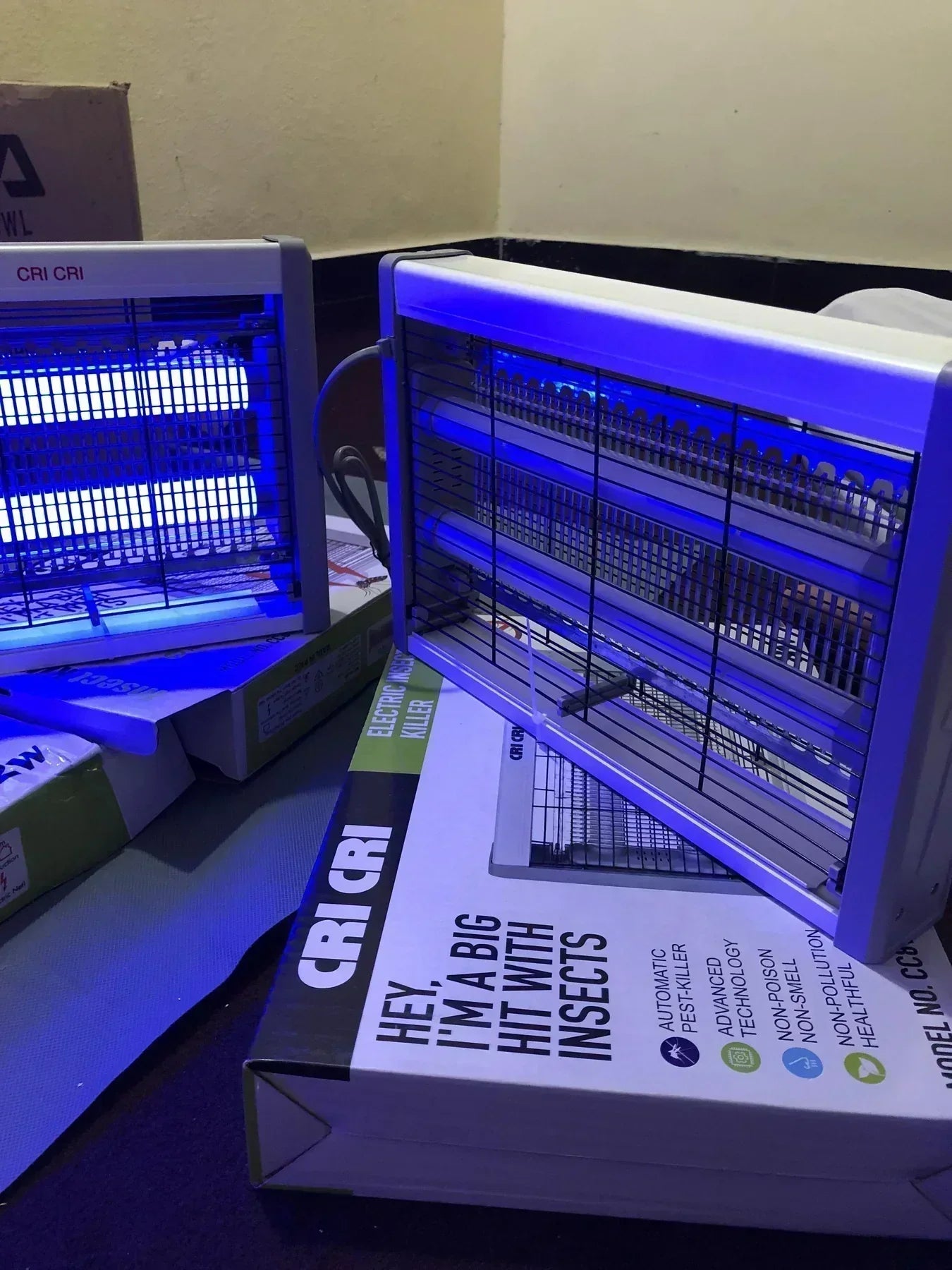 Electric Mosquitos Killer New Model CRICRI Mosquito Killer Sizes 6W, 8W, 10W, 12W