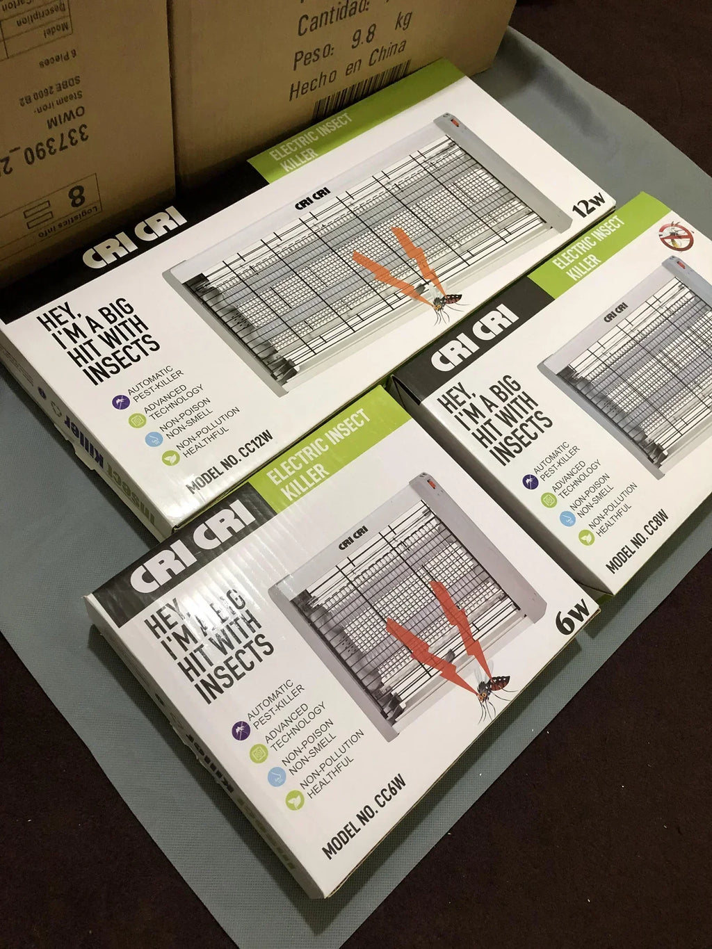 Electric Mosquitos Killer New Model CRICRI Mosquito Killer Sizes 6W, 8W, 10W, 12W