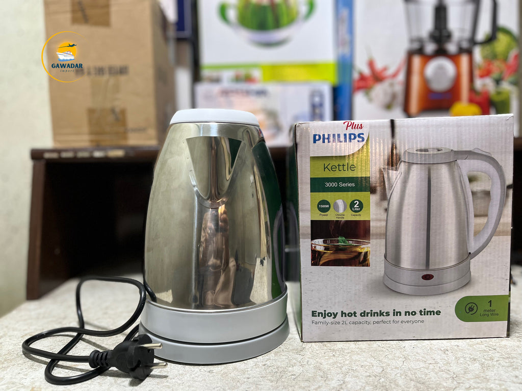 Philips Plus Electric Kettle Stainless Steel Auto OFF Mode