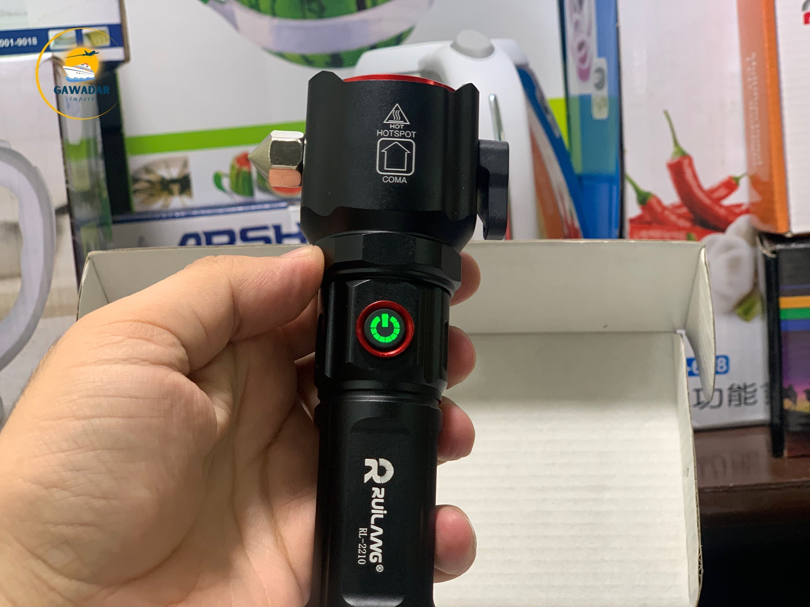 Rawilang RL-2210  LED Flash Light 1KM Range