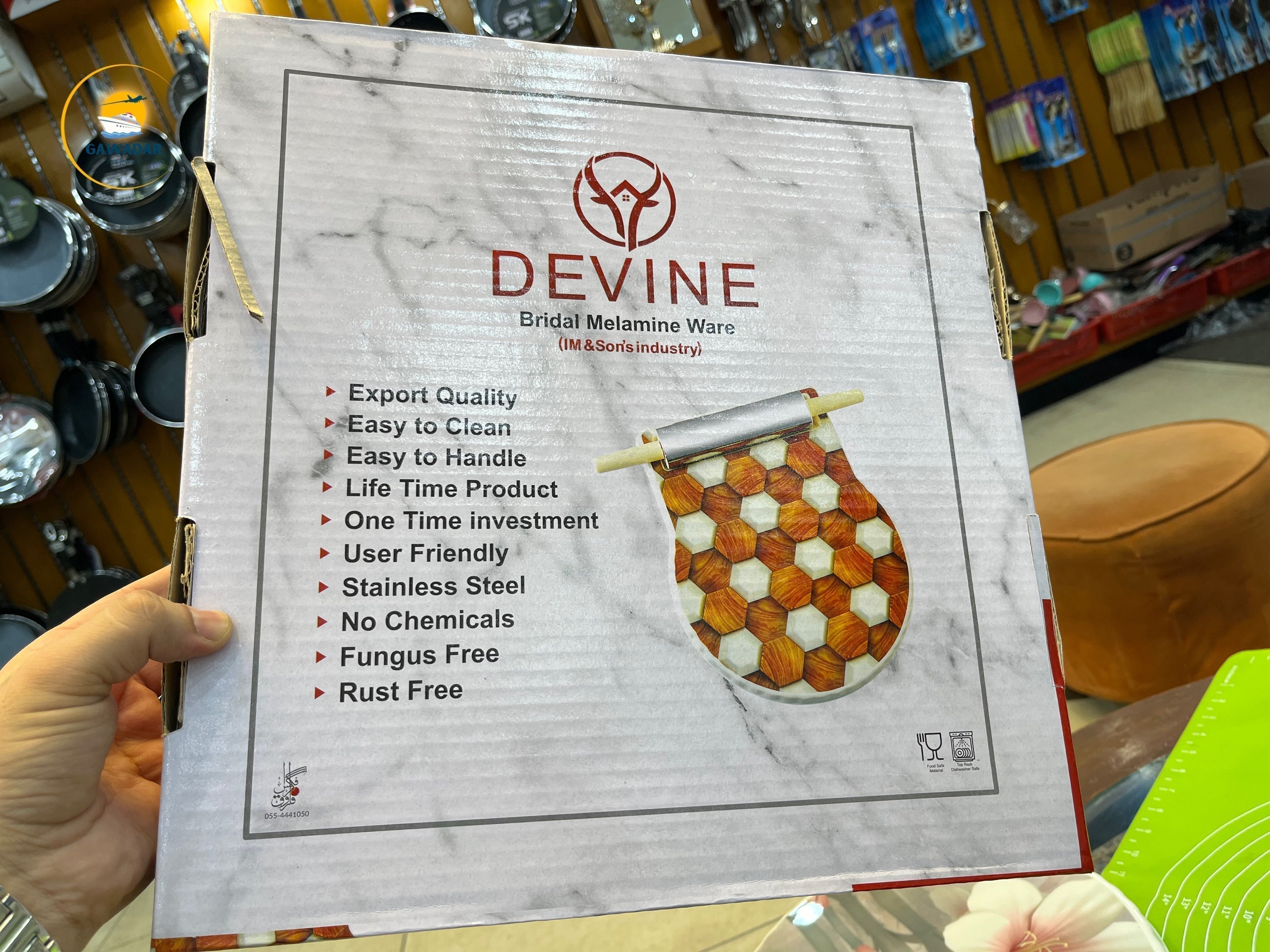 Melamine Chakla Belan, Rolling Belan Made With Melamine Unique Beautiful Perfect Roti Maker