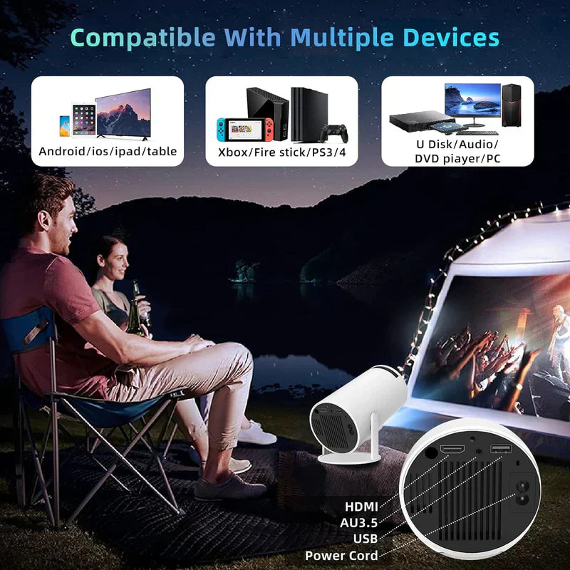 Mini High Resolution 4K Projector