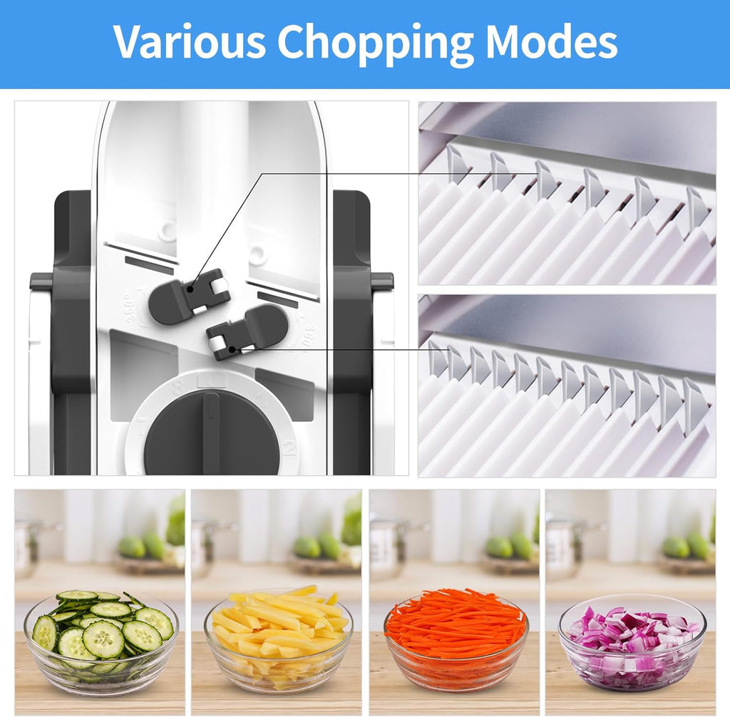 Ramazan GIFT Vegetable Cutter, French Fry Cutter Onion Chopper Vegetable Slicer Fruit Cutter Dicer, Multifunctional Kitchen Gadgets