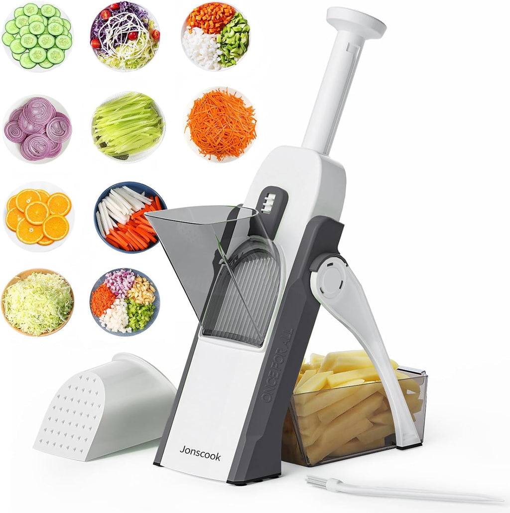 Ramazan GIFT Vegetable Cutter, French Fry Cutter Onion Chopper Vegetable Slicer Fruit Cutter Dicer, Multifunctional Kitchen Gadgets
