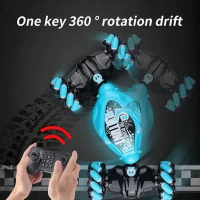 New Twist Car All Terrains Monster Trucks for Boys Gesture RC Stunt Car 360° Flips for Age 4-12
