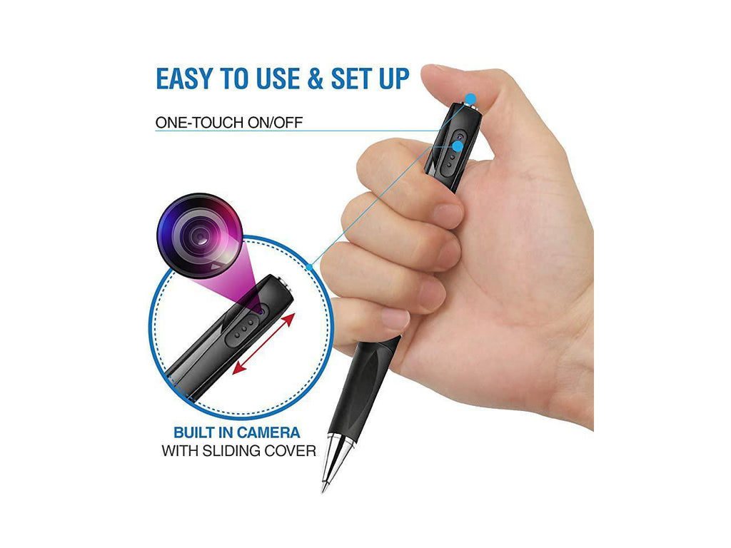 Mini Spy Camera 1080P HD Recording Spy Pen Camera, Hidden Camera Pen ,  Mini Hidden Camera