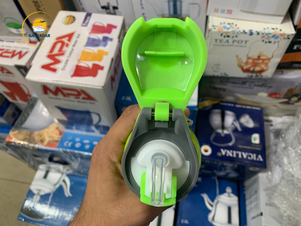 SPORT Brand Cold water bottles , Stainless Steel Built In Straw 750ml