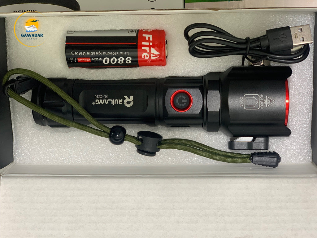 Rawilang RL-2210  LED Flash Light 1KM Range