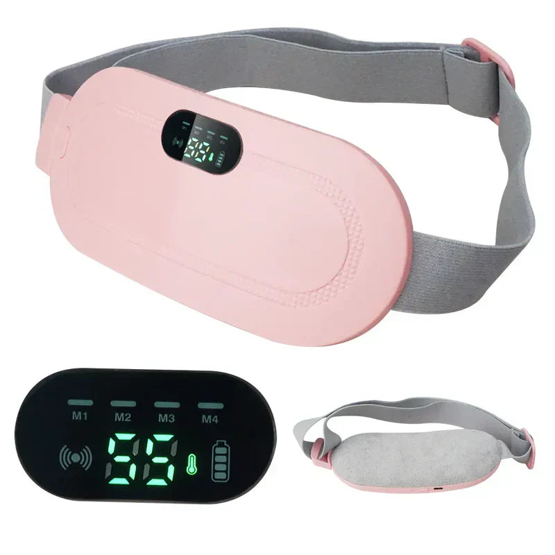 Period Cramp Pain Relief Belt -Portable Menstrual Heating Pad