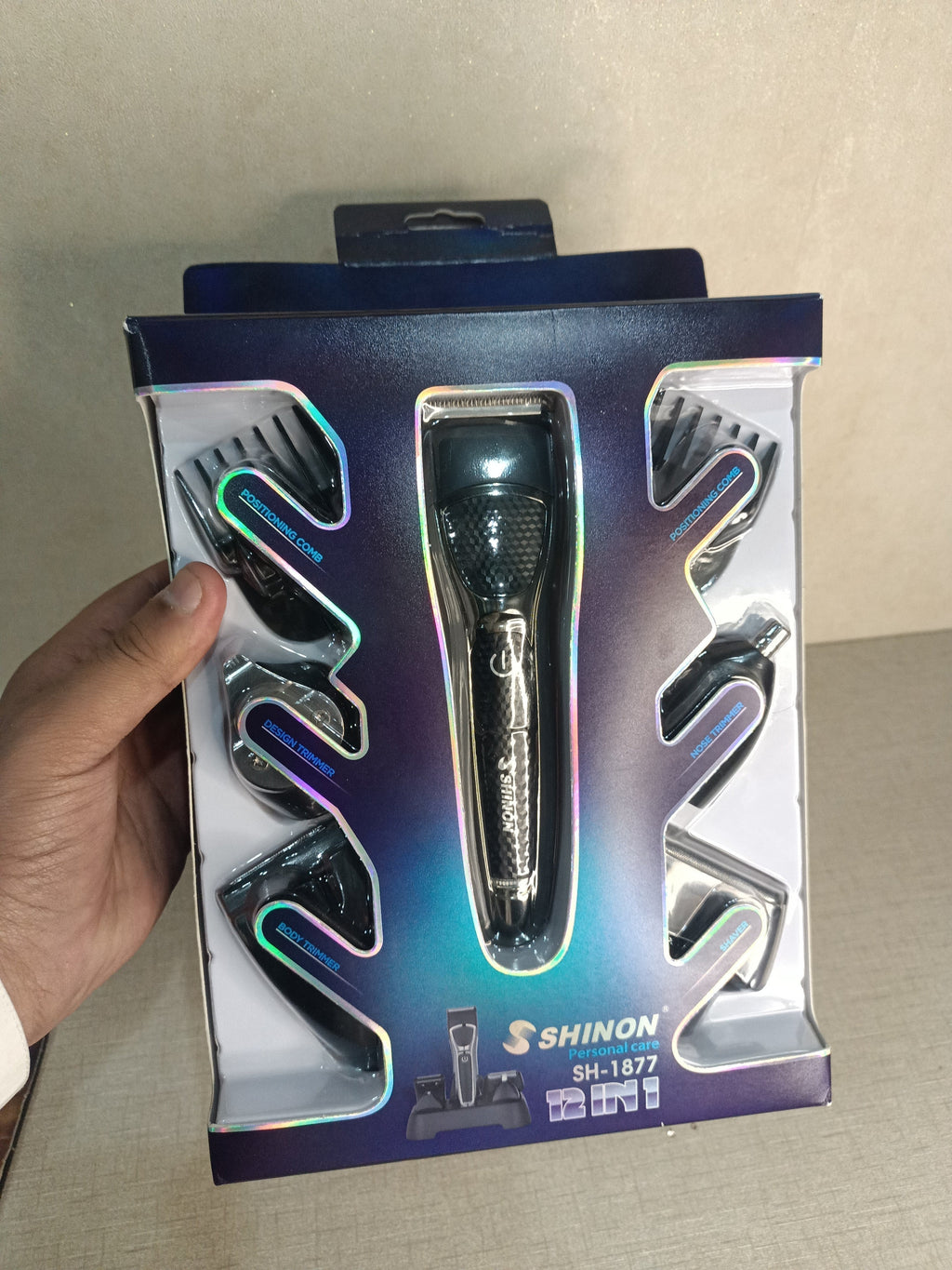 France Import Shinon 12 in 1 Professional Hair Trimmer || 1 Year Warrenty
