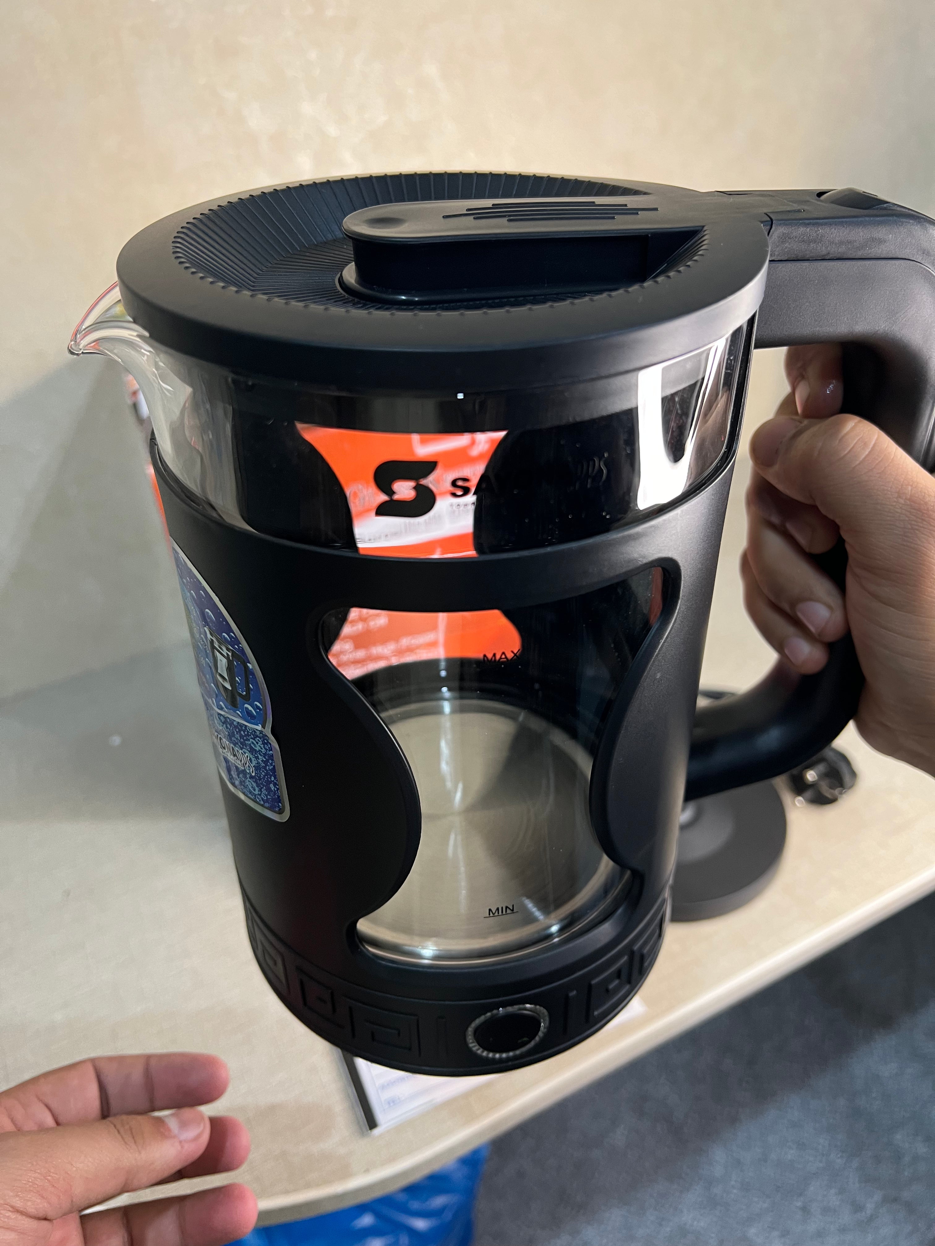 SAYONA 1.8L GLASS ELECTRIC KETTLE